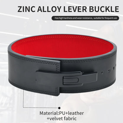 Leather Lever Lifting Belt