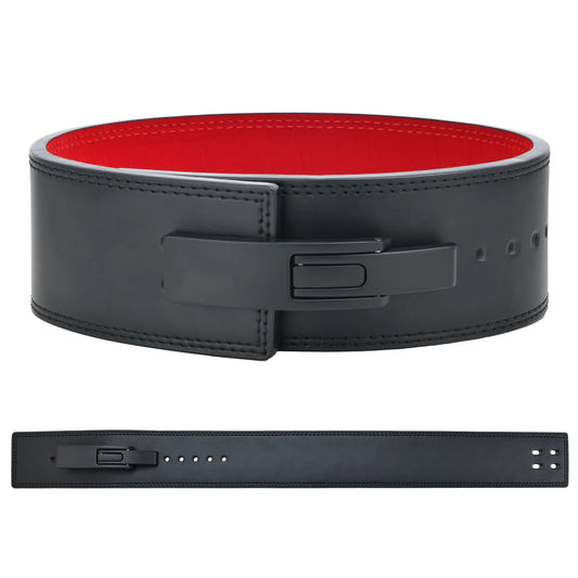 Leather Lever Lifting Belt