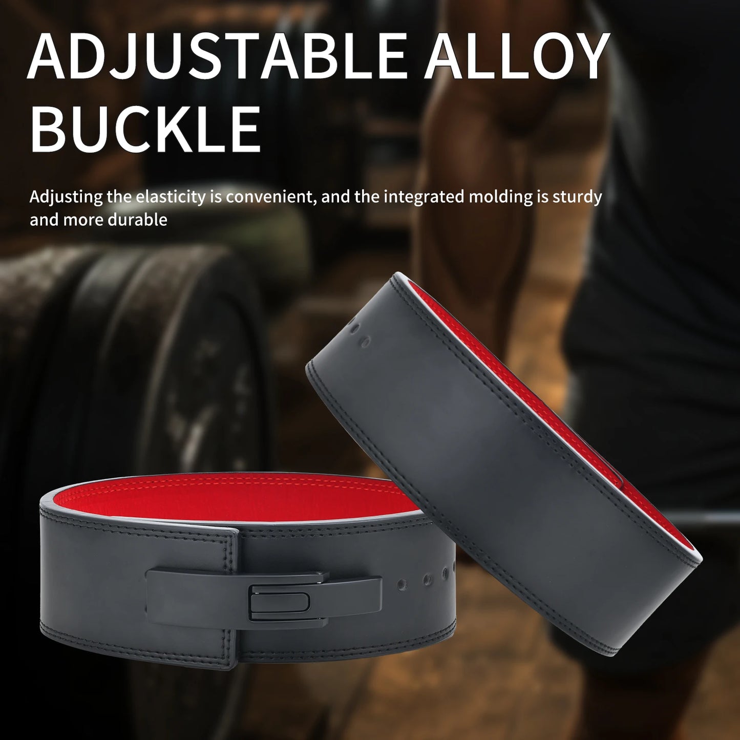 Leather Lever Lifting Belt